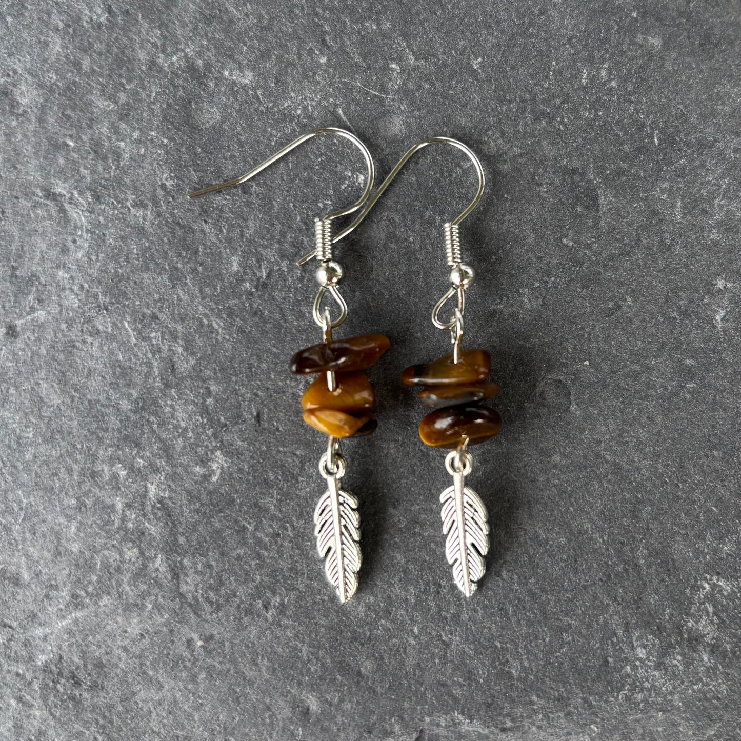 Tiger Eye Ohrringe