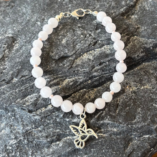 Rosenquarz Armband
