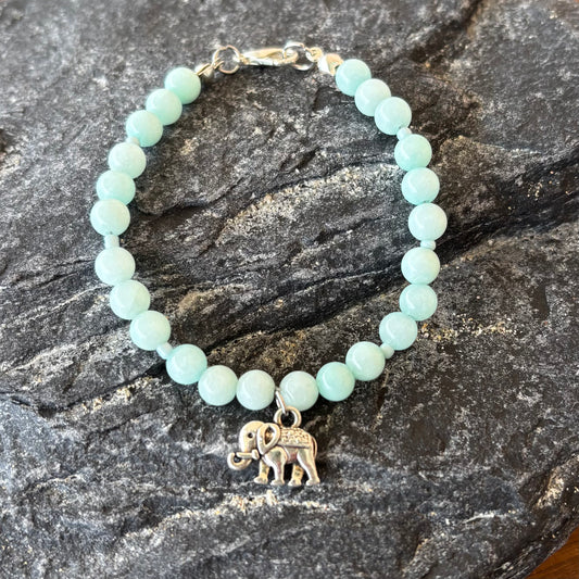 Jade Stein Armband